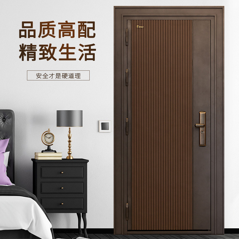 钢将军卫士系列ld019入户门安全防盗门进户门家用安全门不锈钢材质