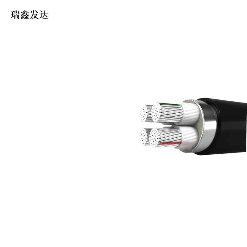 瑞鑫发达 铝芯铠装电力电缆 YJLV22 4*185 米高清大图
