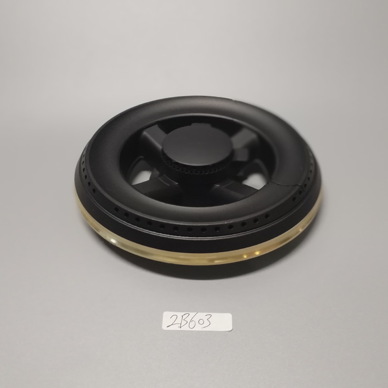 帮客材配法迪欧燃气灶JZT-2B603分火器+中心火盖+外环火盖组合件(含大小火盖),左右通用高清大图