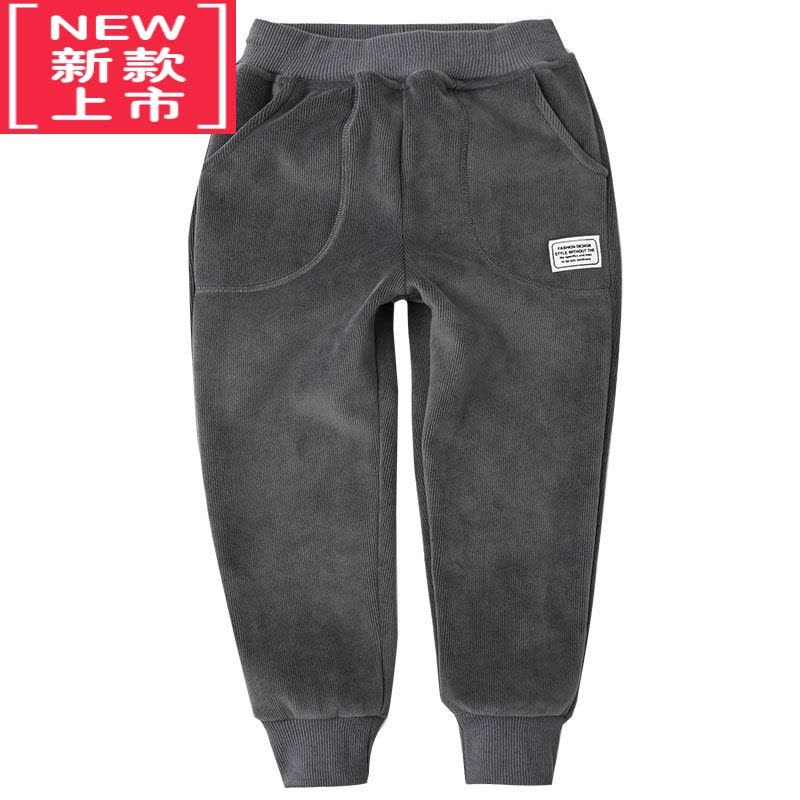 可莉允儿童加绒裤 男童女童外穿一体绒裤 秋冬季保暖裤 中小童 山东网店图片