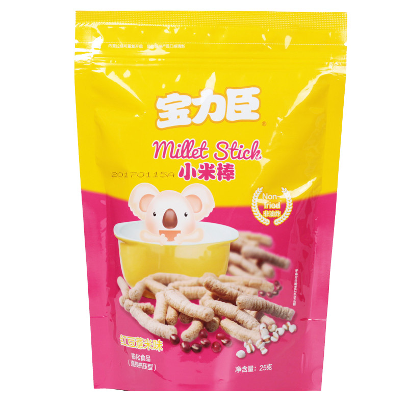 宝力臣小米棒红豆薏米味25G 国产