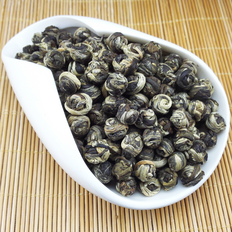 福岗 茉莉花茶 茉莉龙珠浓香型 茉莉香珠 2025新茶茶叶散装500g