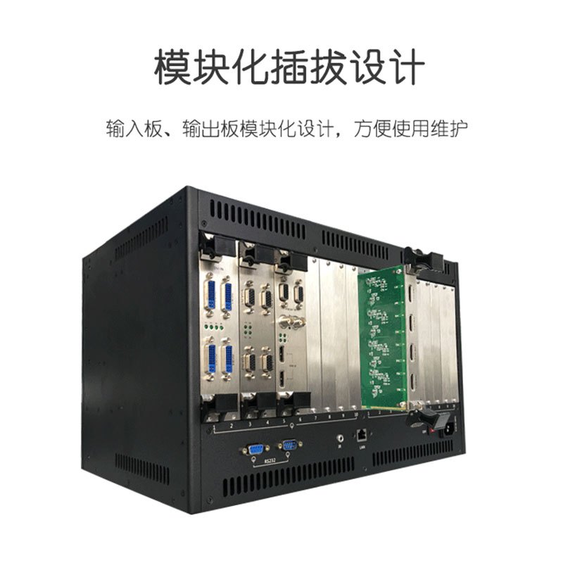 洛菲特(LOFIT)HDMI/DVI/VGA/BNC接口矩阵4路模块 高清数字多屏图像处理器视频网络监控服务器定制模块DIY组装
