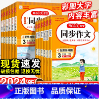 同步作文上册+字帖+同步作文阶梯训练上册-3本套 小学二年级 [正版]2024小学生同步作文三年级上册一年级二年级3四4