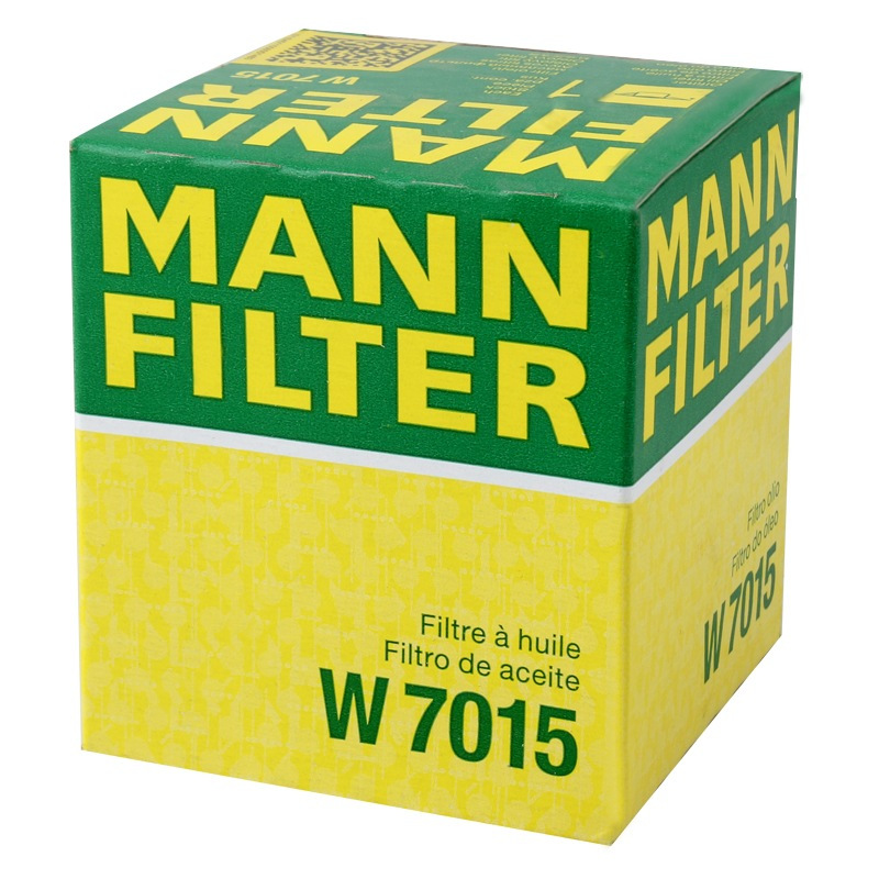 曼牌(MANNFILTER)机油滤清器/机滤W7015(蒙迪欧/致胜/锐界/翼虎/福克斯/嘉年华金牛座发现神行捷豹XFL