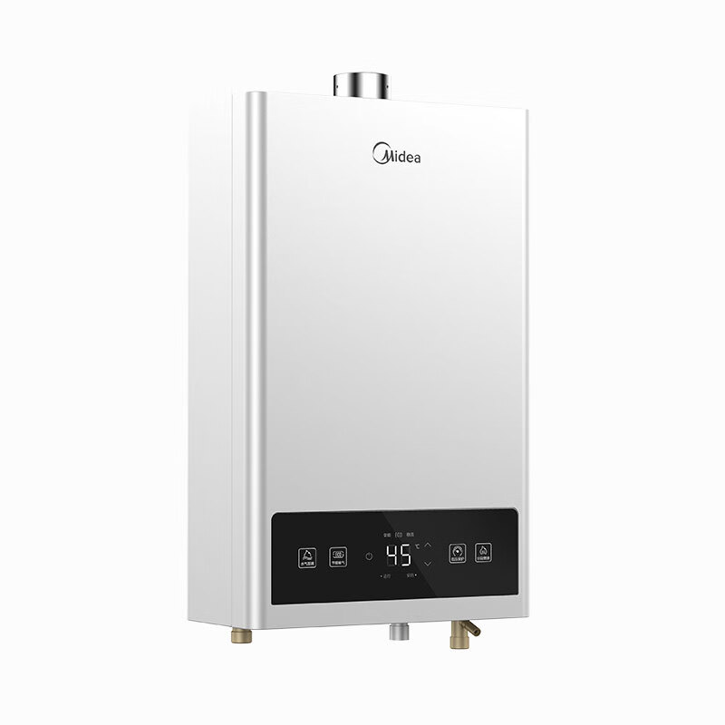 美的(Midea)13L燃气热水器 稳流恒温强排式天然气 低水压可启动高清大屏 JSQ25-13HPC高清大图