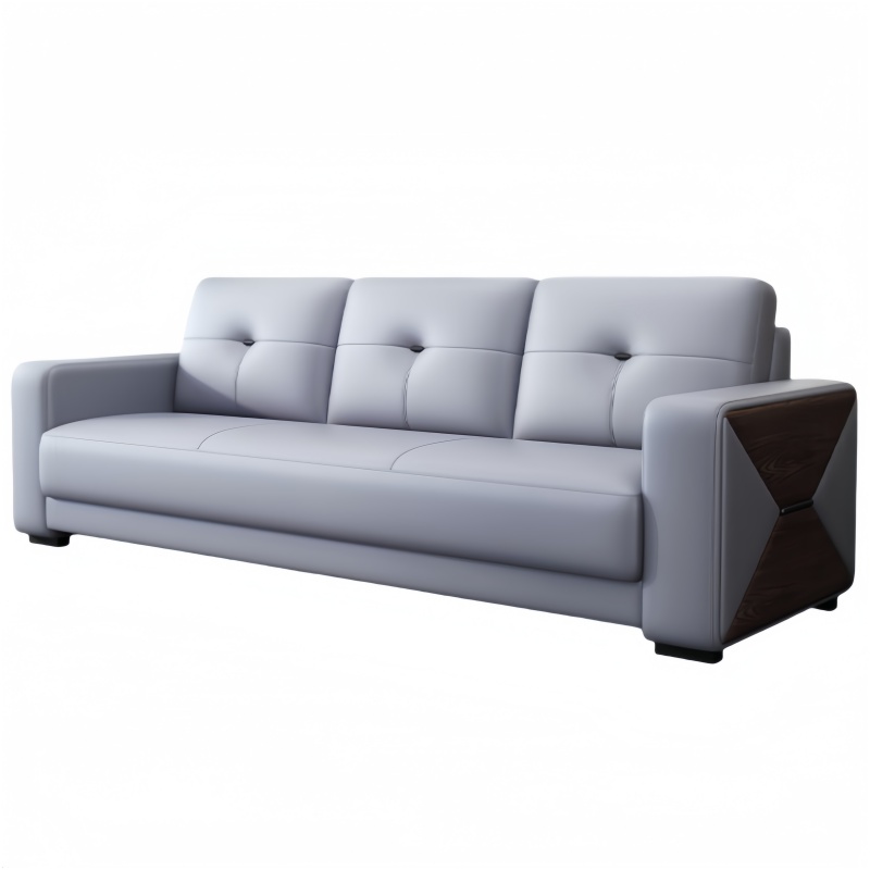 悦兴诚办公沙发200*85*92cm张高清大图