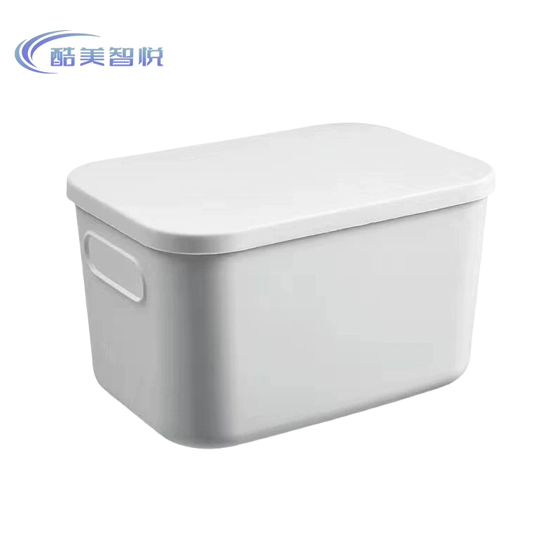 酷美智悦 带盖收纳箱35*25*21cm KM-GJ014 个高清大图