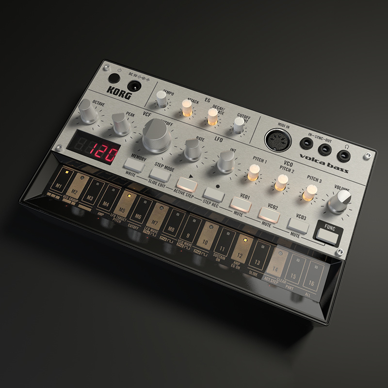 KORG VOLCA BEATS BASS KEYS SAMPLE FM KICK 便携触摸模拟合成器 乐器配件