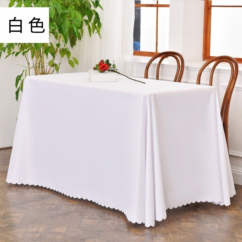 家柏饰corated会议室桌布长条桌摆地摊地推长方形生日派对酒店写字