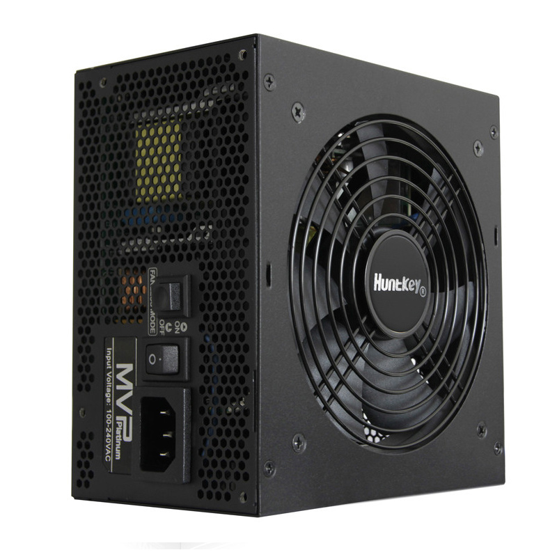 航嘉MVP P850白金全模组电脑台式机额定功率850W全模组超静音电源