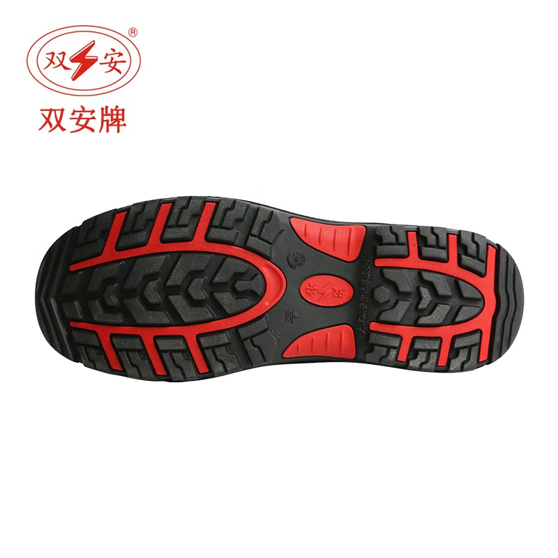 双安 升级款10KV绝缘鞋 低帮防砸电工鞋 牛皮带包头 安全鞋 绝缘防滑耐磨穿戴舒服安全可靠 35-47码自选高清大图