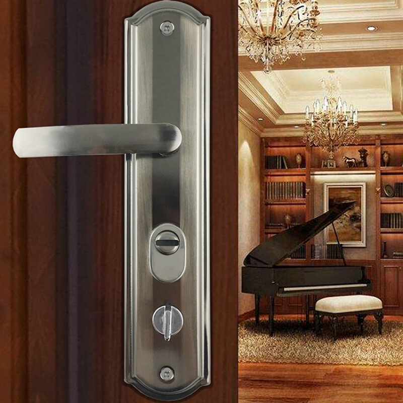 久益祥窗用配件型号 大门锁 防盗门锁套装锁具家用通用型天地锁把手锁