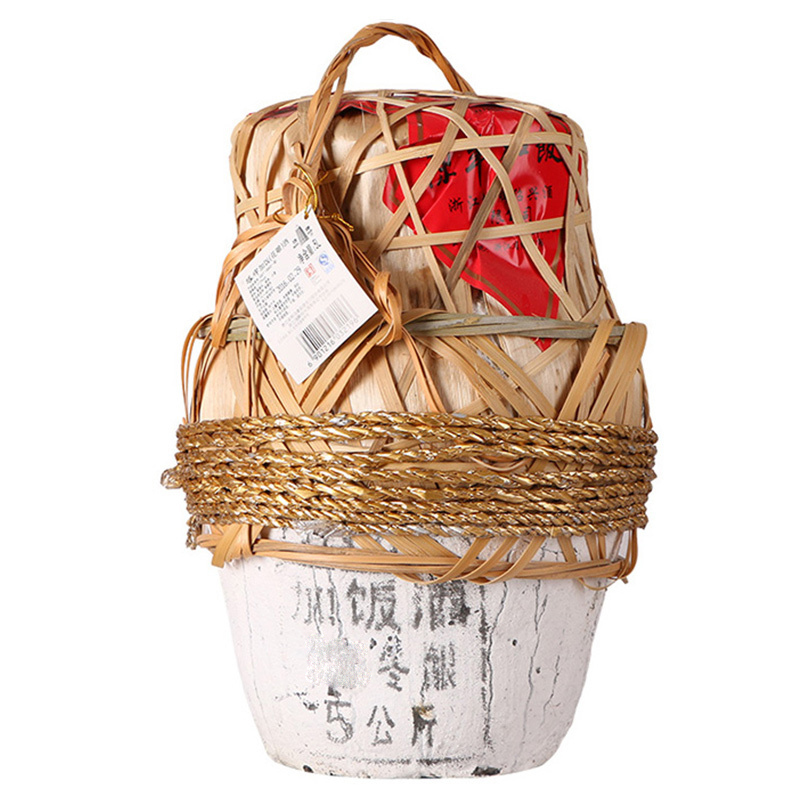 塔牌绍兴黄酒串络陈年加饭酒5L坛装手工冬酿半干型花雕酒大米黄酒
