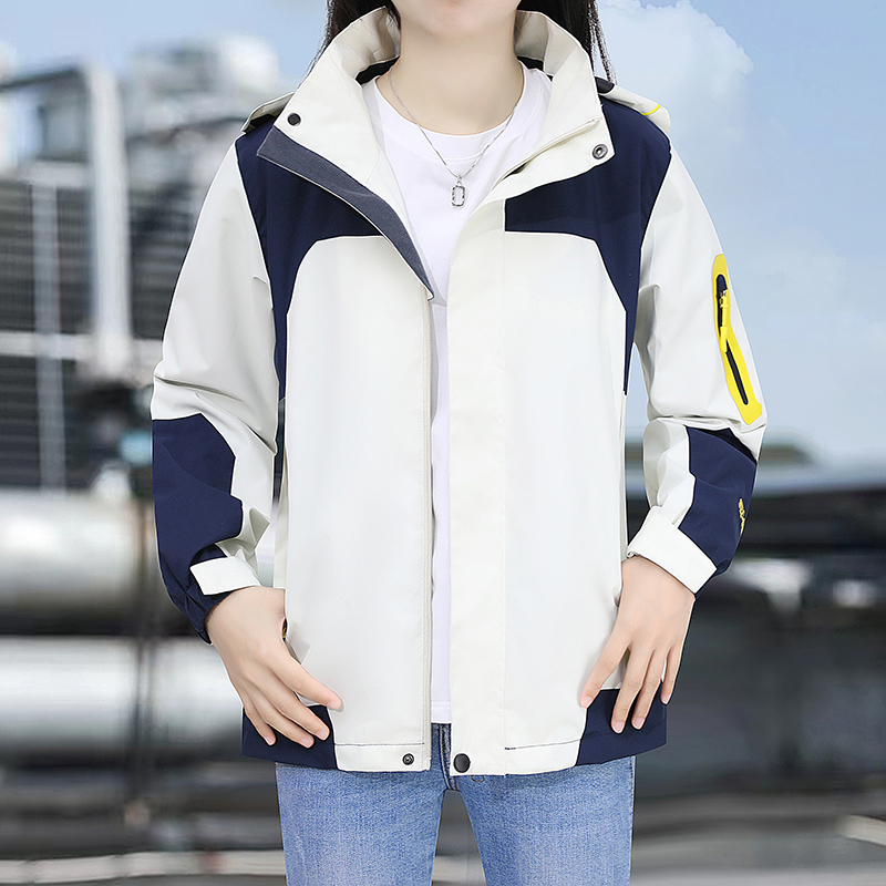 伊夫狼爪(YIFULANGZHUA)2023户外三合一冲锋衣秋冬户外情侣登山服男女同款外套夹克