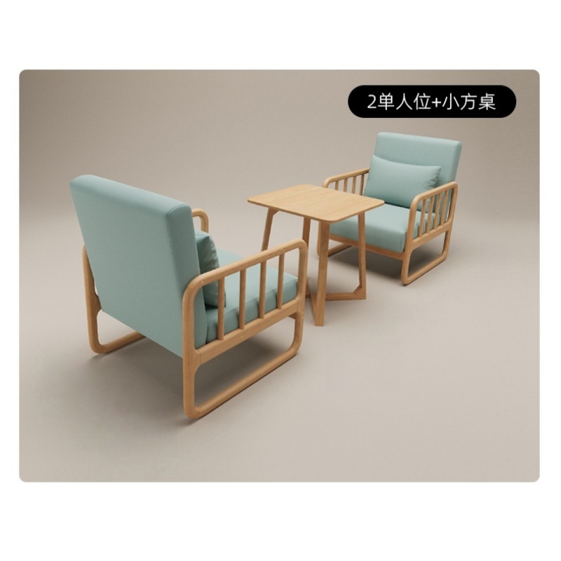 乐琪艺 沙发组合 2单人椅+小方桌 套高清大图