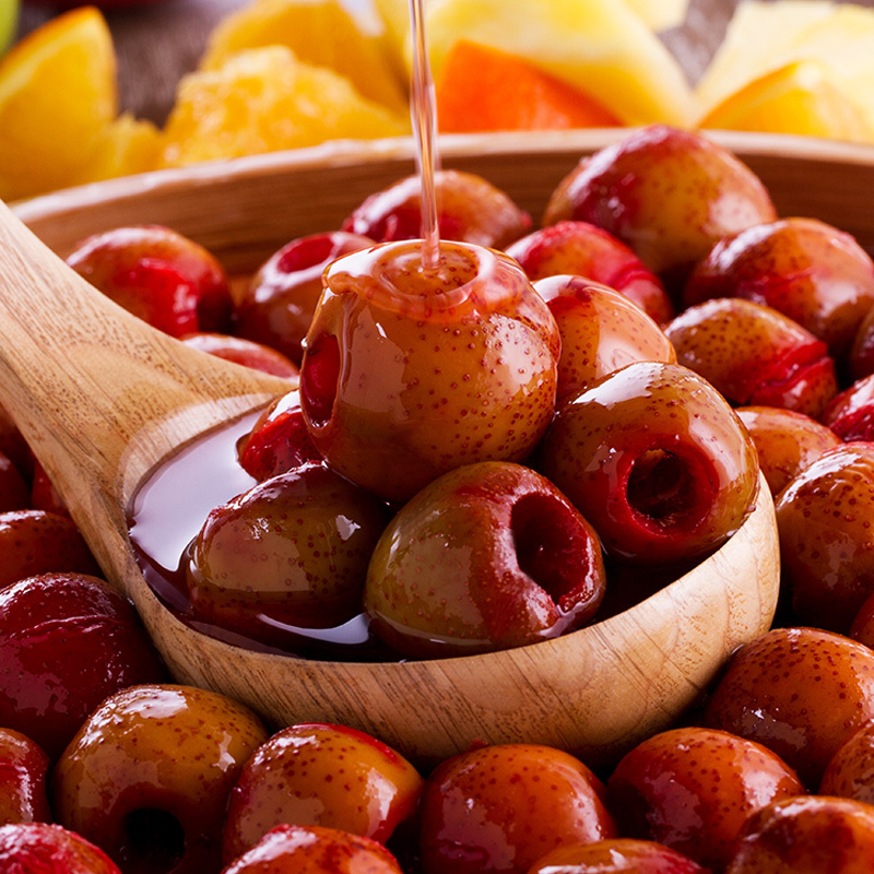 真心罐头山楂罐头水果罐头速食糖水罐头150g*8瓶装整箱