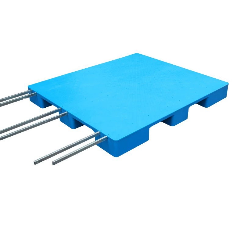 宁储 塑料托盘 平板九脚托盘 140*120*14cm+6钢 张高清大图