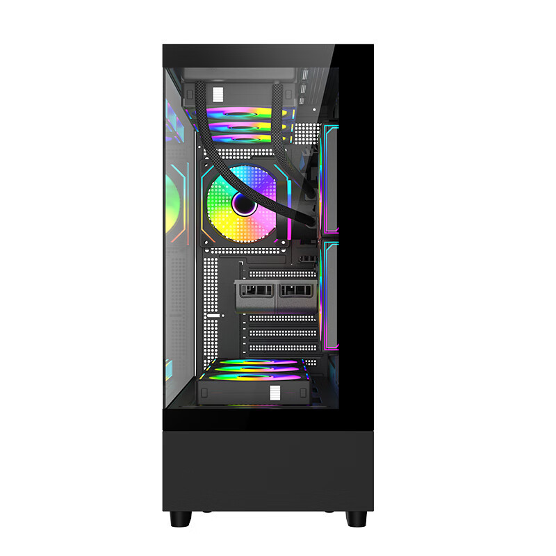 U7 265K/RTX5060Ti 8G独显华硕B860M/WIFI主板32G/1TB固态DIY主机台式组装电脑电竞游戏直播AI设计主机15代处理器U7 265K主机高清大图