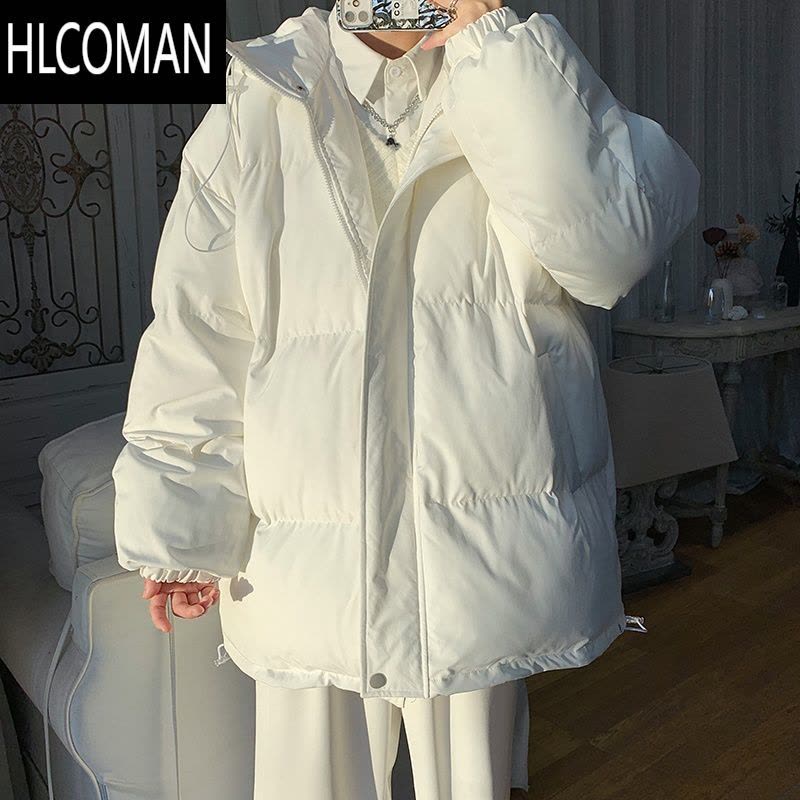 HLCOMAN棉衣男士冬季加厚棉袄潮流oversize羽绒棉服2024新款棉衣外套冬装图片