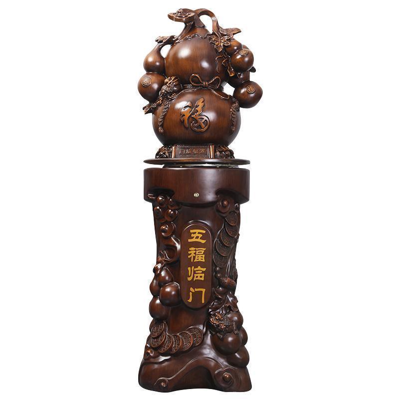 五福临落地摆件大号风水葫芦客厅家居饰品乔迁新居开业礼品_35_254