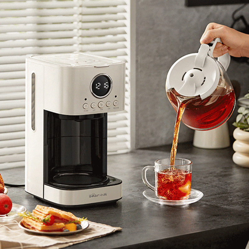 小熊咖啡机滴漏式美式迷你自动保温用KFJ-E15W5高清大图