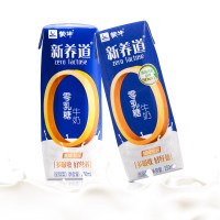 蒙牛 新养道 早餐牛奶学生 牛奶 250ml*12 盒 全脂