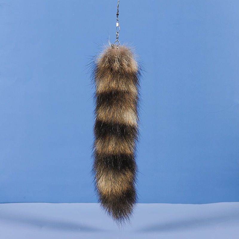 必备长杆猫咪玩具狐狸尾羽毛耐咬解闷神器猫咪用品原装狐狸尾巴毛配件