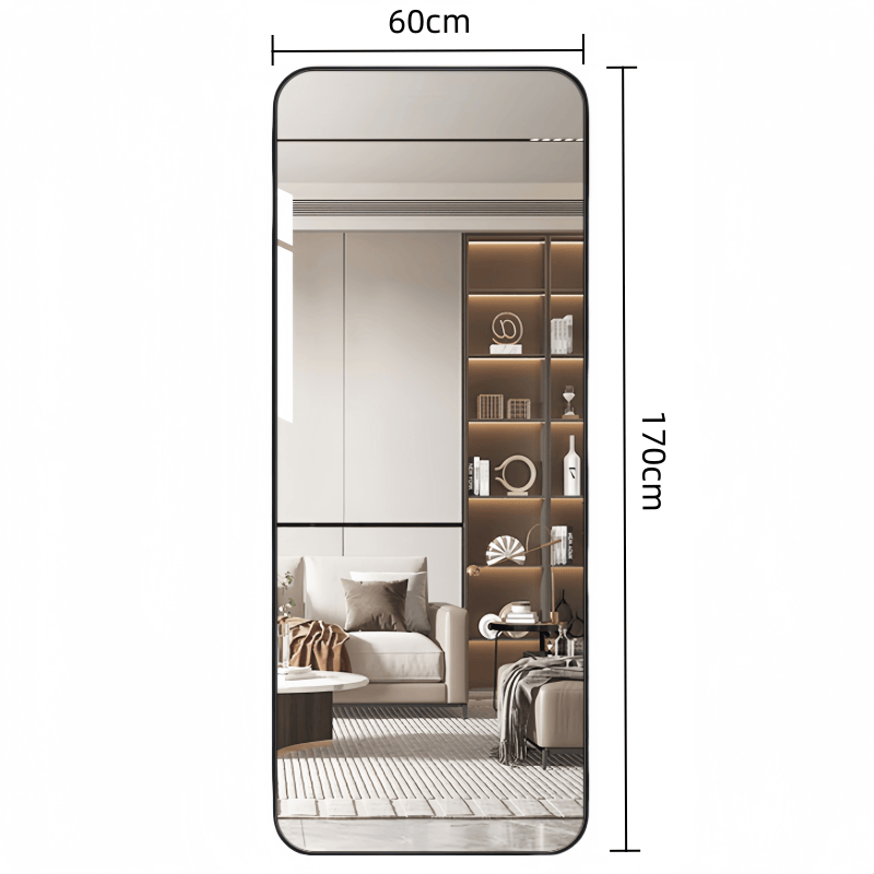 鑫木樽全身镜60*170cm个高清大图