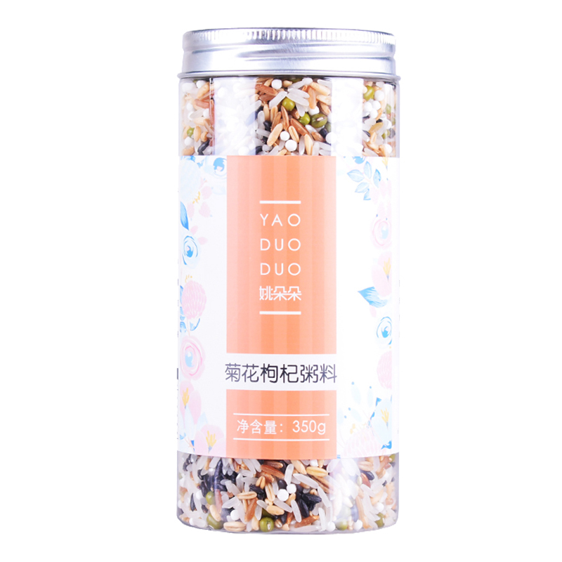 姚朵朵 菊花枸杞粥料 罐装花茶花粥小食杂粮350g