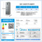 美的(Midea)238升三门冰箱灰色小型风冷家用变频一级能效宿舍租房以旧换新小冰箱MR-249WTPE