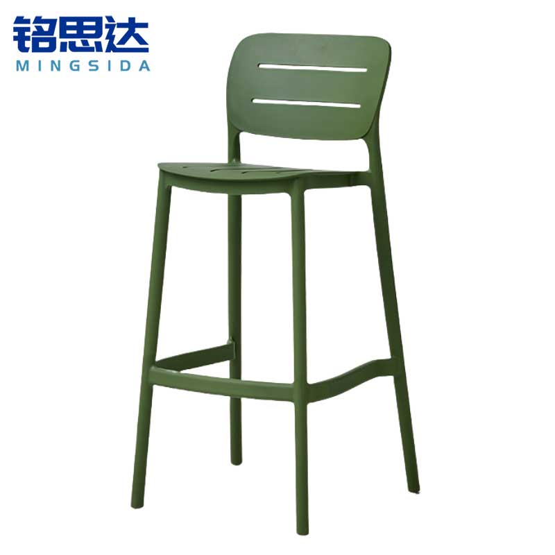 铭思达吧台椅塑料款把