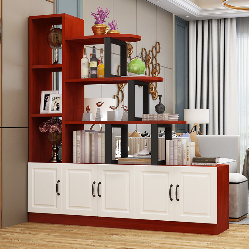 玄关进闪电客隔断鞋柜现代简约厅间厅柜客厅装饰餐厅屏风置物架酒柜