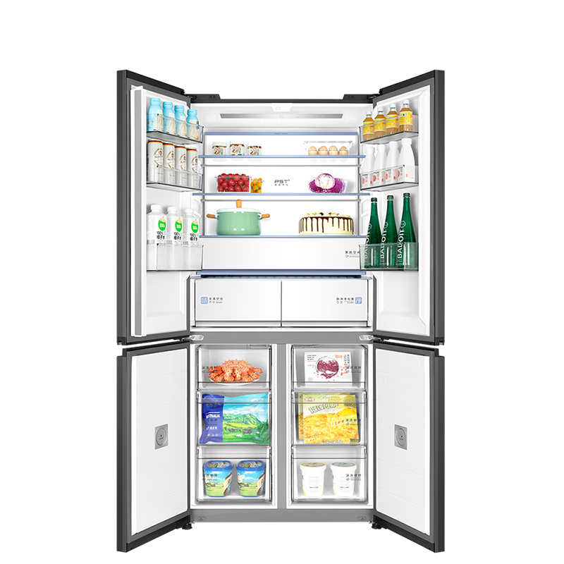 美的冰箱BCD-603WUSGPZM月光黛高清大图