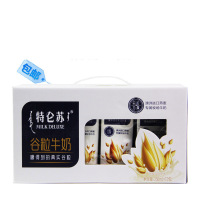 蒙牛特仑苏谷粒牛奶250ml×12盒5月份营养早餐奶生产