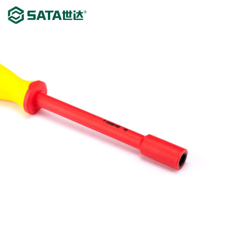 世达VDE螺帽螺丝批4.0*125MM 61404高清大图