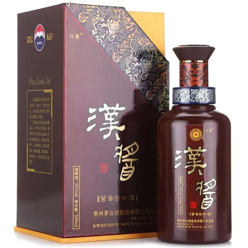 贵州茅台 汉酱51度500ml单瓶装 酱香型白酒