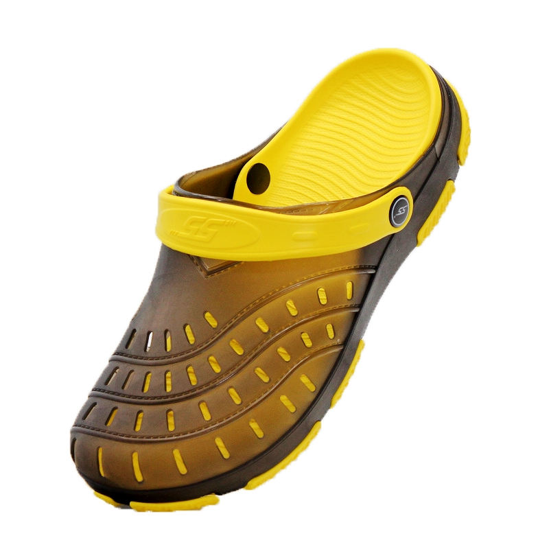 男士>图书其它>2020夏季林润拖鞋沙滩鞋男55情侣室外软底女包头洞洞鞋