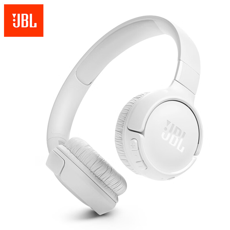 JBL TUNE520BT 无线头戴式耳机 珍珠白高清大图