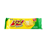康师傅 3+2苏打夹心饼干（清新柠檬味）125g/袋