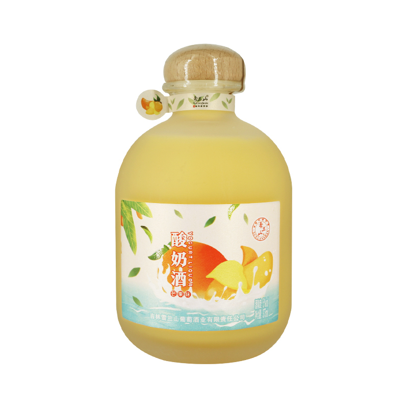 雪兰山低度女士酒酸奶酒果味酒少女颜值酒大肚子可爱装草莓味芒果味