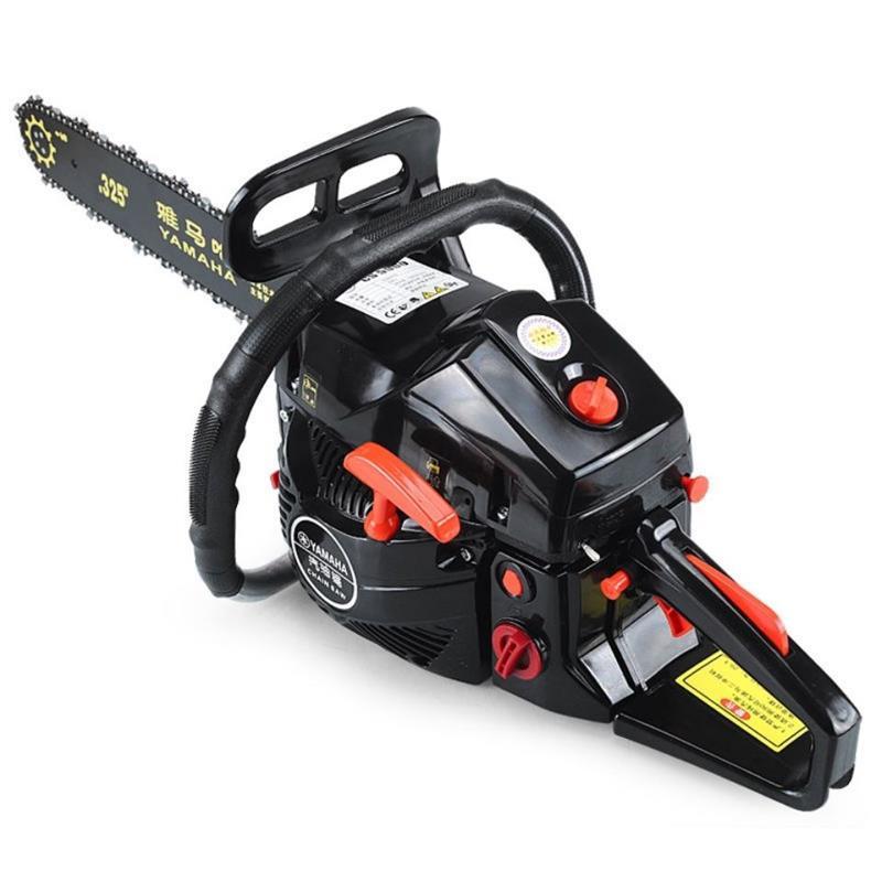 9980油锯伐木锯大功率小型家用汽油锯园林树机链锯|工业款配链条两根