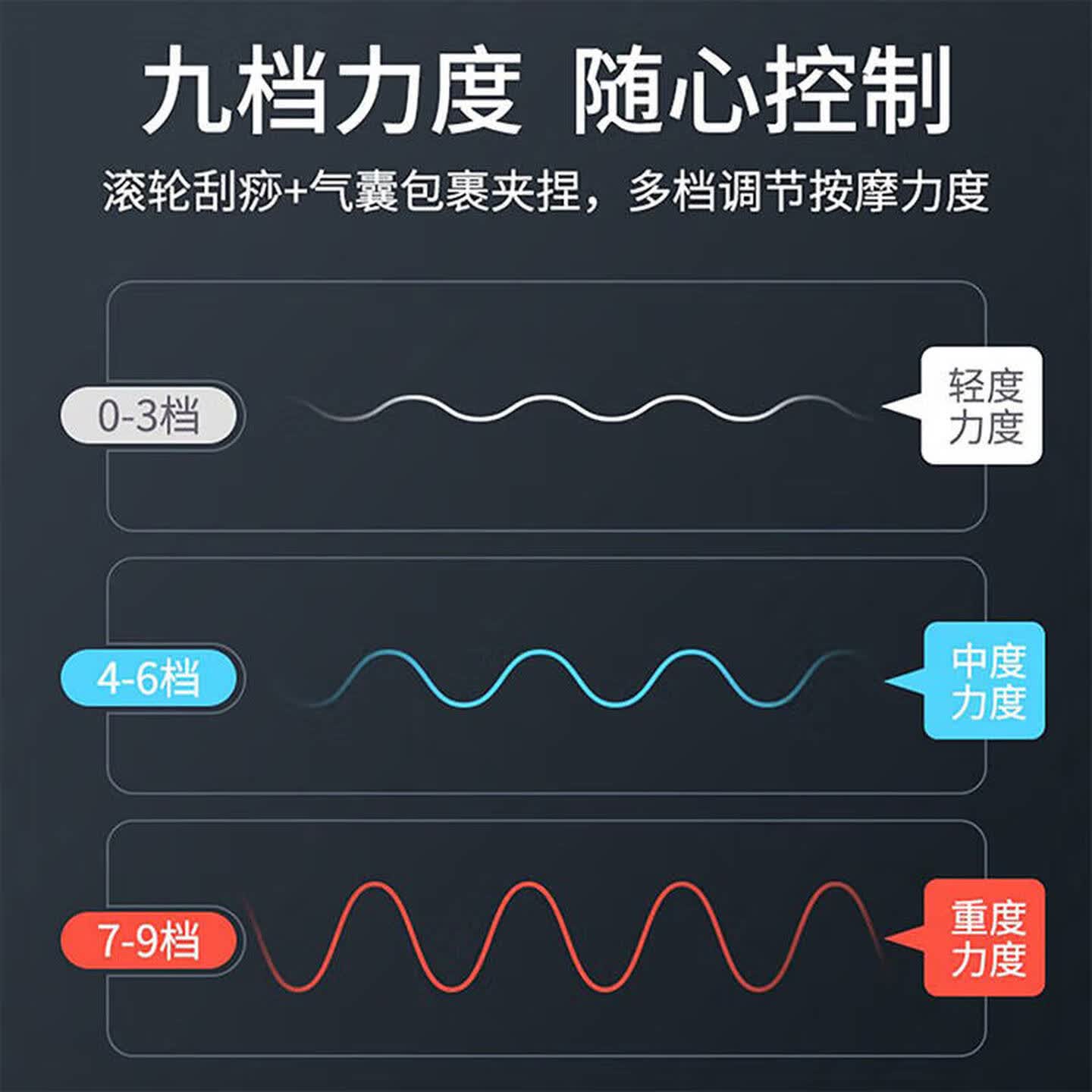 勒德威新款F320全自动脚底按摩足疗机揉捏加热气囊按摩仪器高清大图