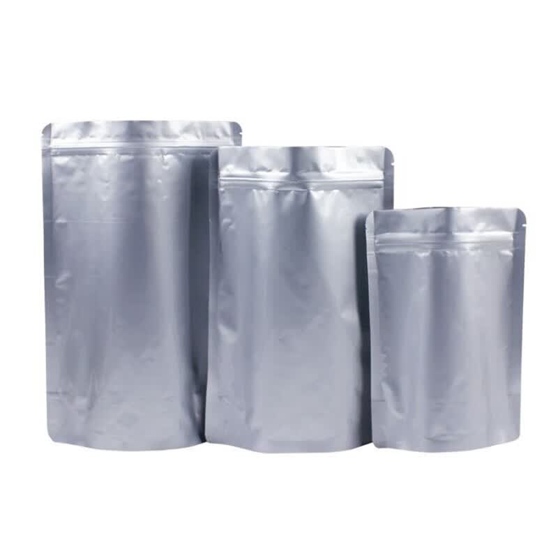 酷博睿 铝箔自立式自封袋 H-45 AL+PET+CPP 26*35+5 50个 1包高清大图