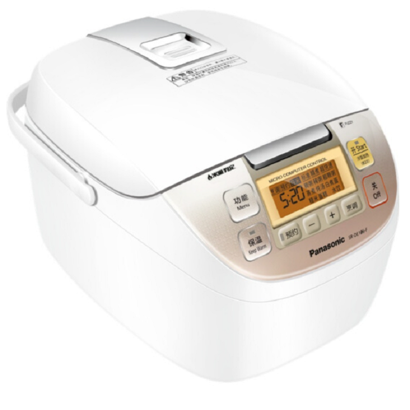 松下(Panasonic) 备长炭 电饭煲 智能烹饪 可预约 电饭锅 5升 SR-DE186-F