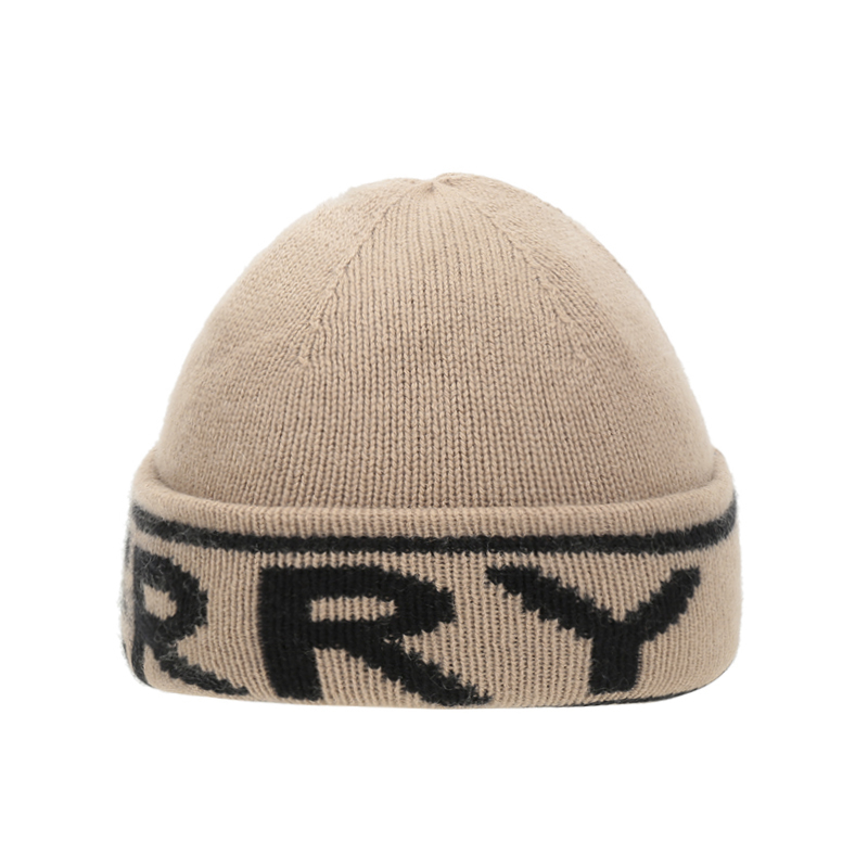 burberry博柏利男女通用款山羊绒帽子针织帽80239831