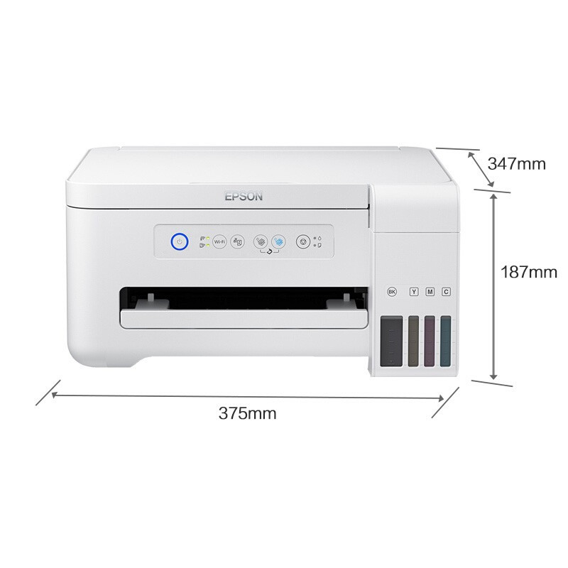 爱普生EPSON L4151无线彩色照片墨仓式喷墨连供家用办公多功能一体打印机微信打印打印/复印/扫描/wifi