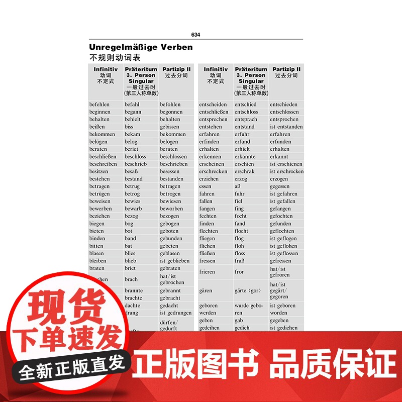 [外研社]外研社德汉双解德语学习词典(24新)高清大图