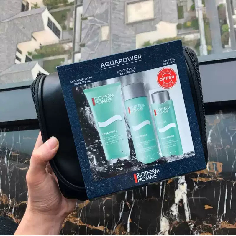 碧欧 泉(BIOTHERM) 男士面部护肤套装水动力