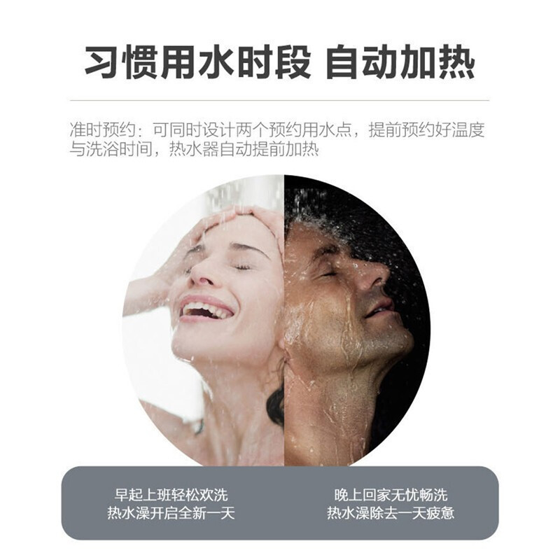 Haier/海尔智能防电墙3D速热净水家用电热水器60L ES60H-KA5(5AU1)高清大图